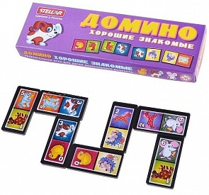 Домино детское №5 «Хорошие знакомые» (Stellar, 00005)